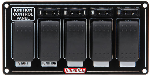 Ignition Panel w/ Rocker Switches & Fuses