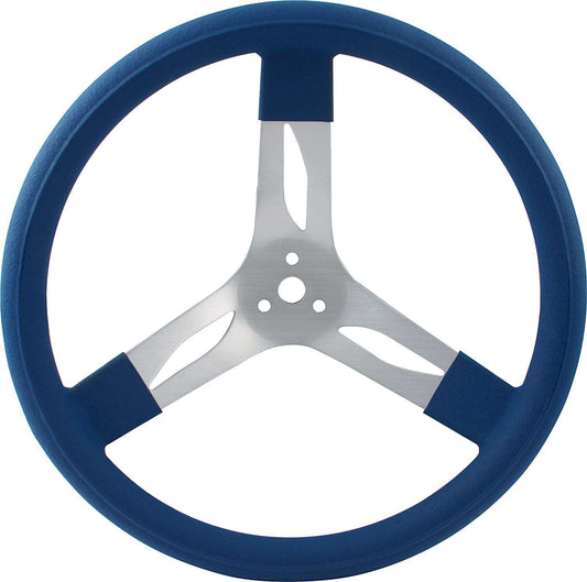 15in Steering Wheel Alum Blue